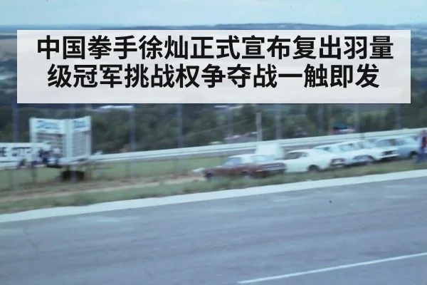 中国拳手徐灿正式宣布复出羽量级冠军挑战权争夺战一触即发